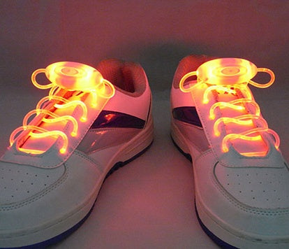 Led Sport Shoe Laces Glow Shoe Strings Round Light Shoelaces