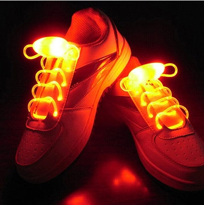 Led Sport Shoe Laces Glow Shoe Strings Round Light Shoelaces
