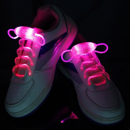Led Sport Shoe Laces Glow Shoe Strings Round Light Shoelaces