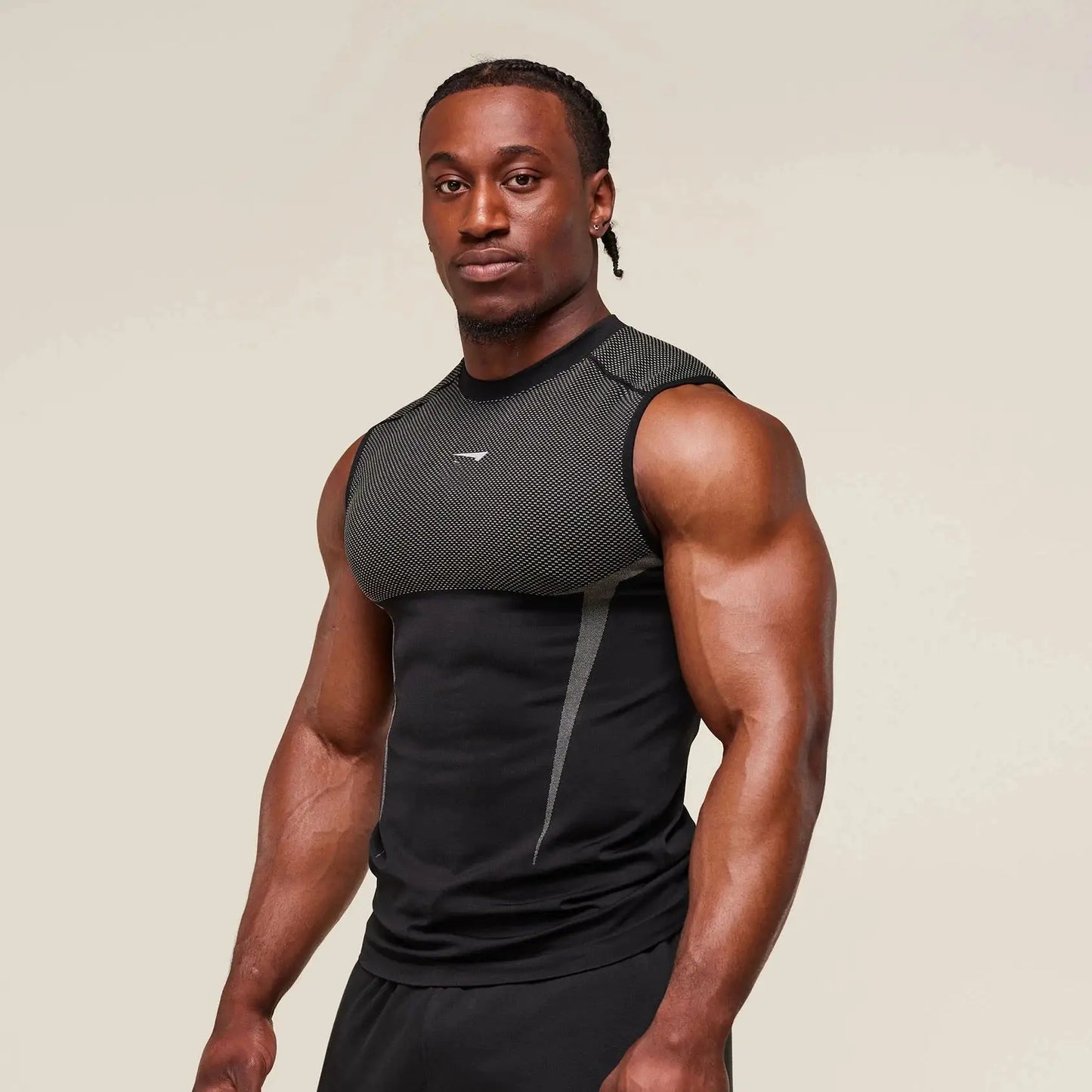 Summer fitness vest for men, sleeveless, suitable for fitness training, cycling, and fitness clothing