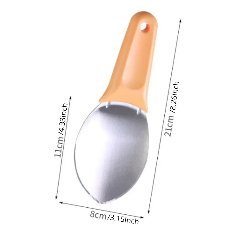 Multifunctional Fruits Peeling Spoon Mango Meat Separator Cutter Kitchen Gadgets Fruits Watermelon Cutting Digging Gadgets