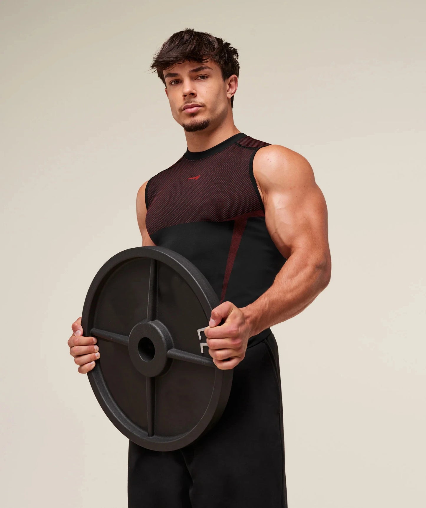 Summer fitness vest for men, sleeveless, suitable for fitness training, cycling, and fitness clothing
