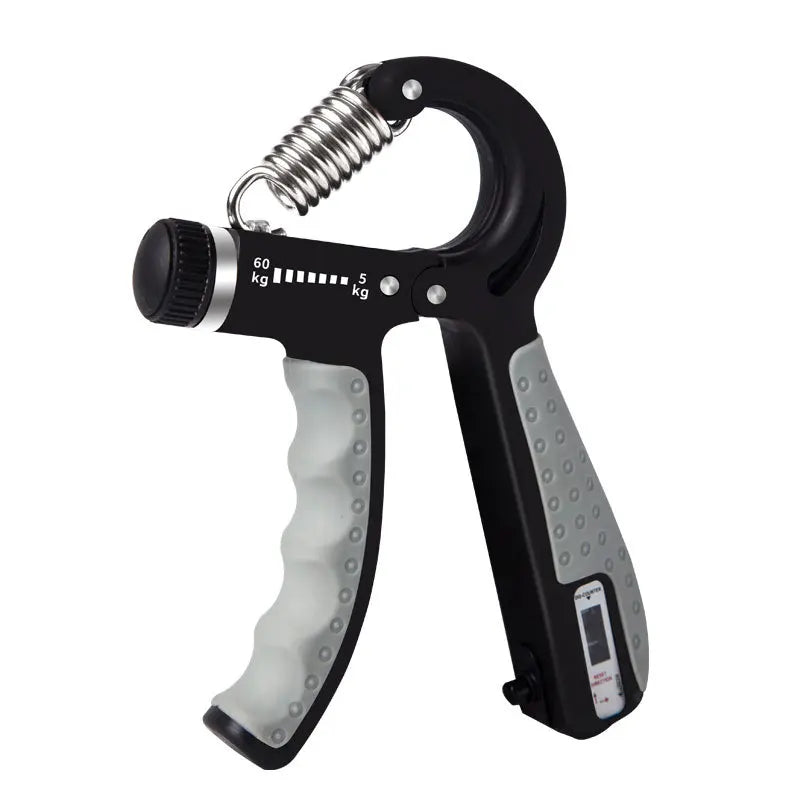 Fitness grip strength tester, finger training fitness equipment, wrist strength and arm strength tester, adjustable and counting
