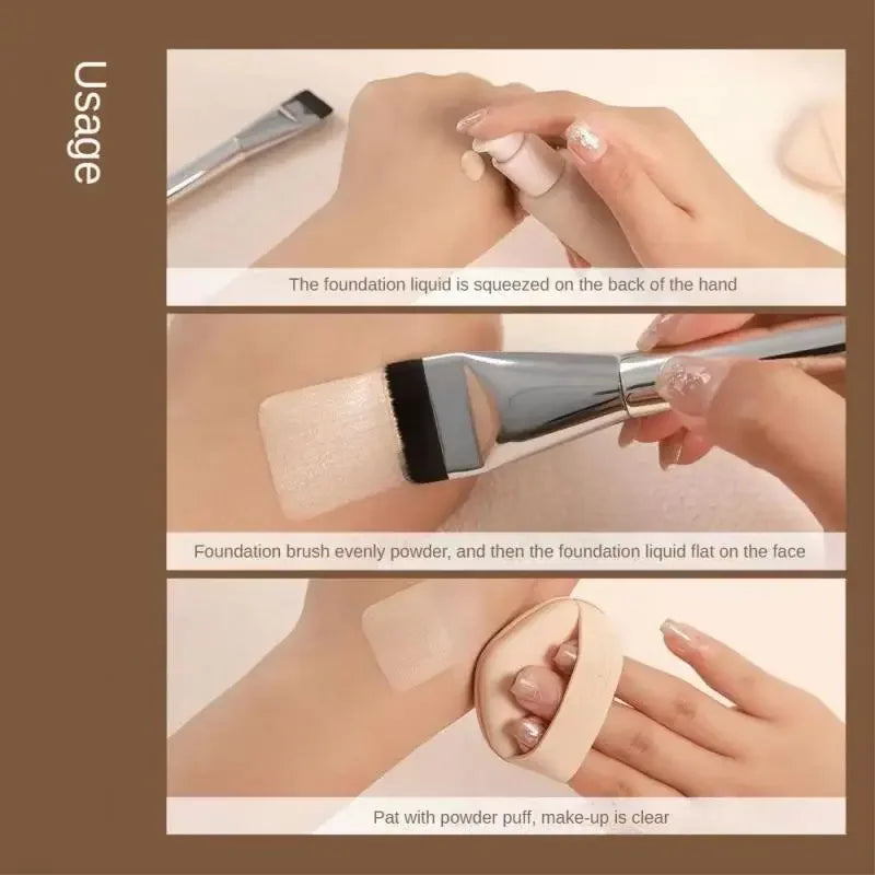 Foundation Brush Smooth And High Quality Bristles Health & Beauty Beauty Essentials Cruelty Free Foundation Brush