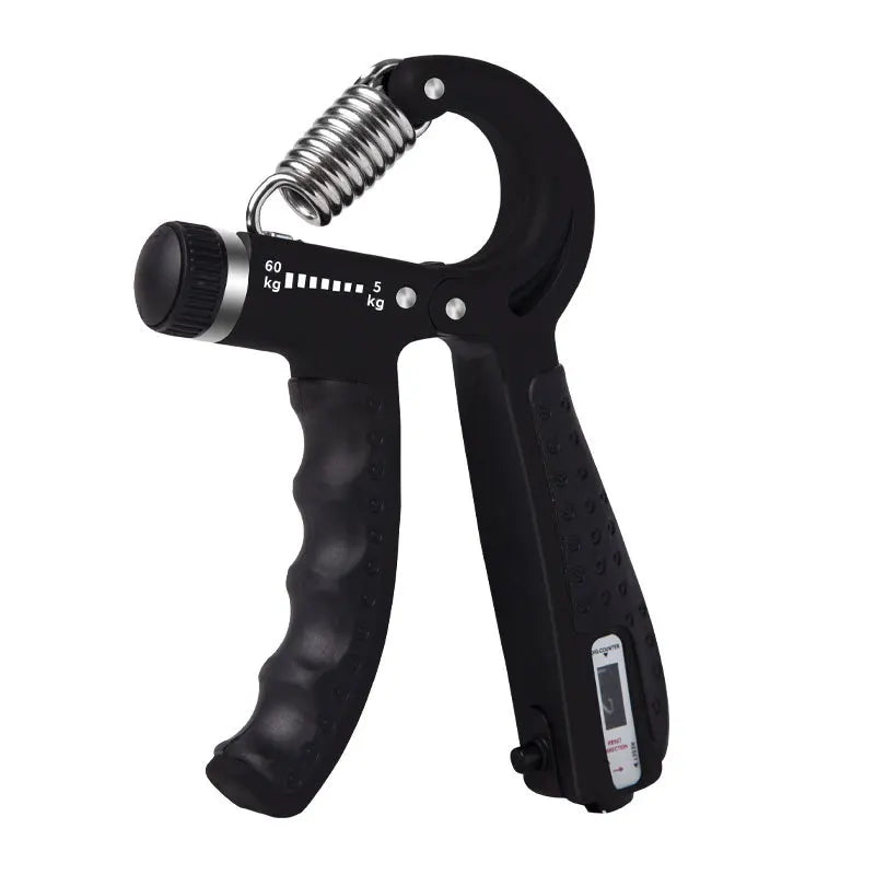 Fitness grip strength tester, finger training fitness equipment, wrist strength and arm strength tester, adjustable and counting