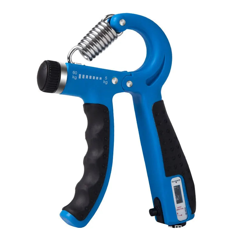 Fitness grip strength tester, finger training fitness equipment, wrist strength and arm strength tester, adjustable and counting
