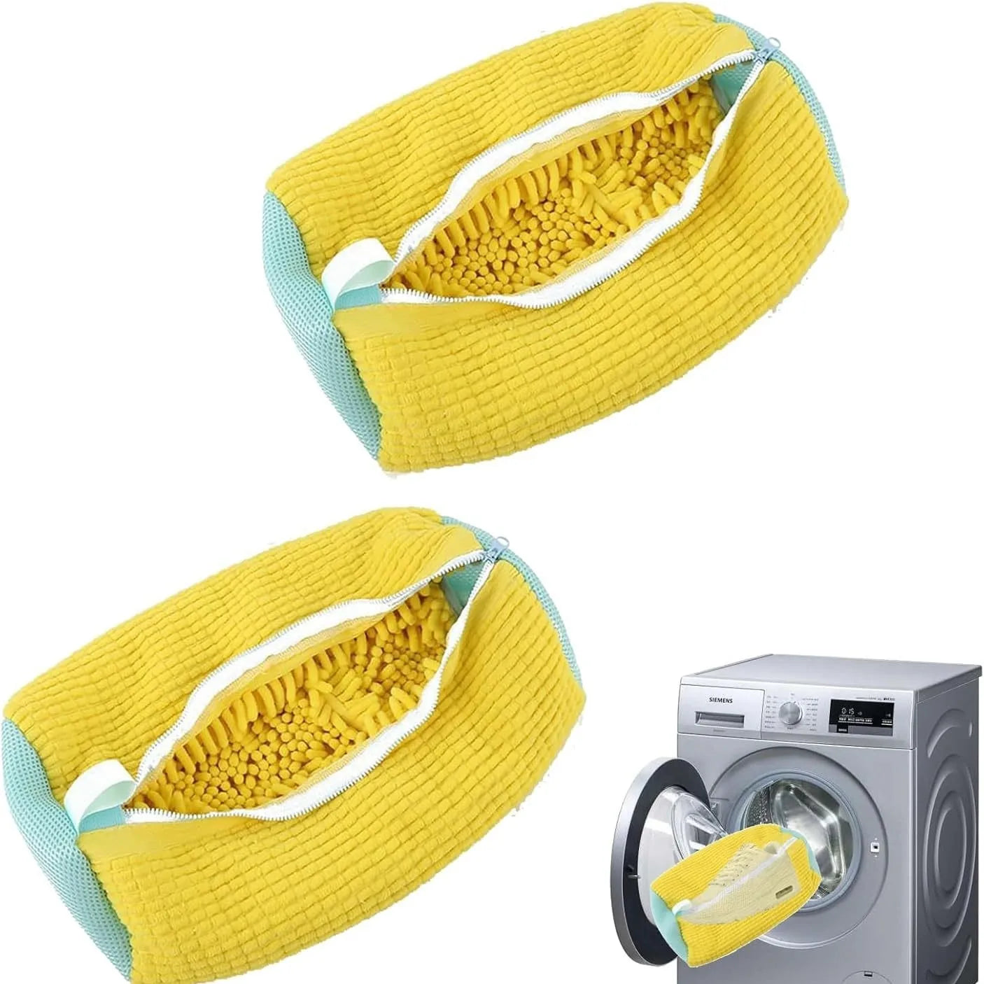 1pc Machine Wash Shoes Bag, Household Anti-deformation Shoes Washing Bag, Washing Machine Special Bag For Shoe, Laundry Room Acc