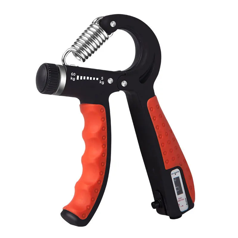 Fitness grip strength tester, finger training fitness equipment, wrist strength and arm strength tester, adjustable and counting