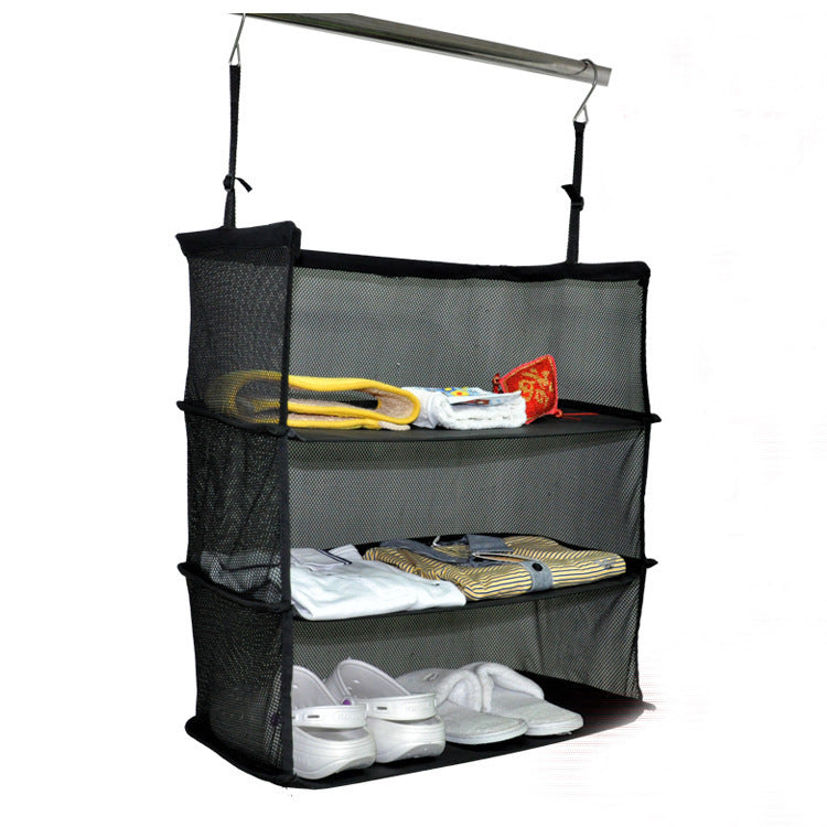 Three-layer travel storage bag