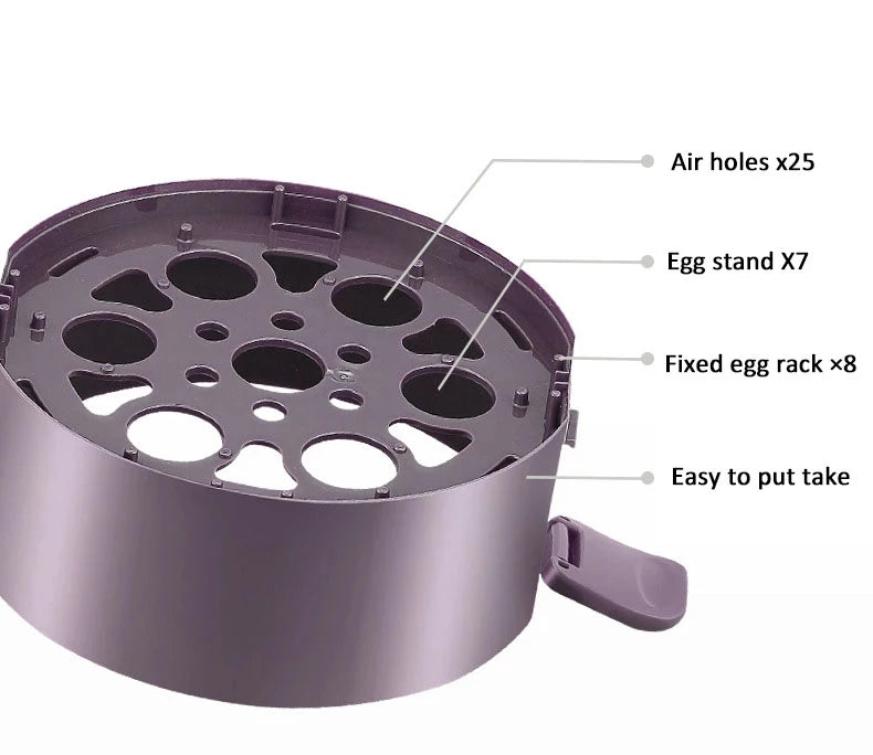 2L Electric Lunch Box 3 Layer Multifunction Steam Heating Rice Cooker with Steamer Portable Insulation Food Container Warmer