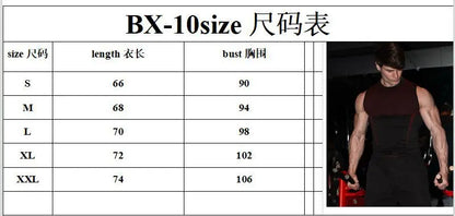 Summer fitness vest for men, sleeveless, suitable for fitness training, cycling, and fitness clothing