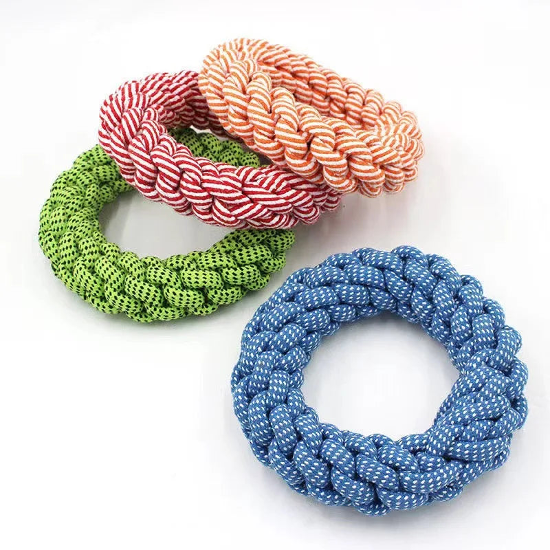 Pet Dog Rope Toys Durable Chew Bite Resistant Game Pet Toys For Medium Large Dogs Golden Retriever Pitbull Labrador Supplies