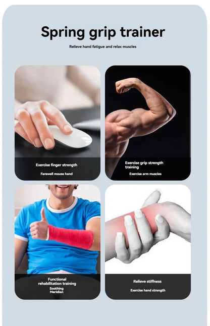 Fitness grip strength tester, finger training fitness equipment, wrist strength and arm strength tester, adjustable and counting
