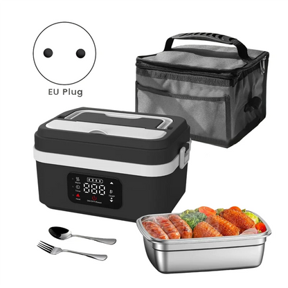 B01C-Electric Heated Lunch Box Cordless Rechargeable Lunch Box With 8000Mah Battery Battery Powered Food Warmers
