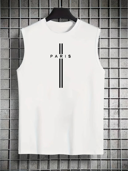Men's Fitness Sleeveless Tank Top Tshirt m Tank top Fitness Sleeveless Shirt Male Mesh Breathable tops Fitness Sports basketball