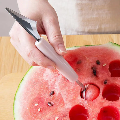 Multifunctional Fruits Peeling Spoon Mango Meat Separator Cutter  Kitchen Gadgets Fruits Watermelon Cutting Digging Gadgets
