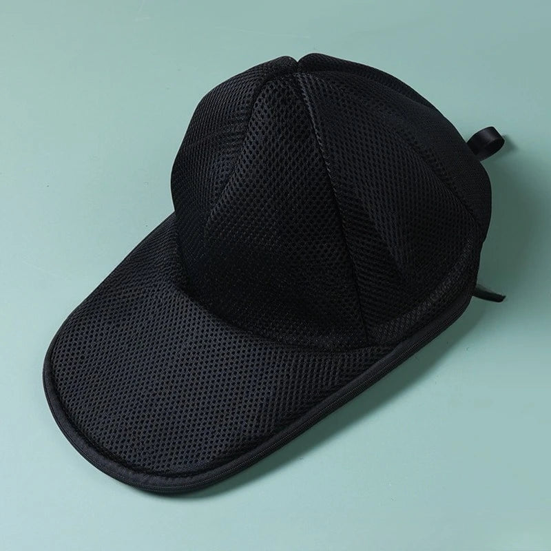 Washer Safe Hat Cleaner Cage with Mesh Laundry Bag,Baseball Cap Shape Protector for Washing Machine and Drying Laundry Organizer
