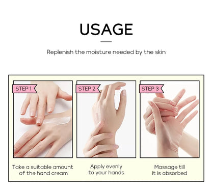 LAIKOU Sakura  Hand Cream Whitening Wrinkle Removal Anti-crack Moisturizing Fade Fine Lines Korea Skin Care Health Beauty 30g