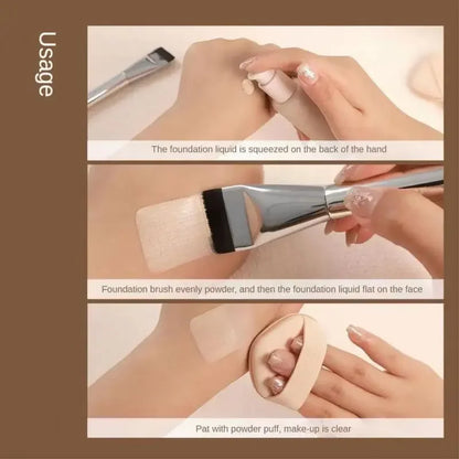 Foundation Brush Smooth And High Quality Bristles Health & Beauty Beauty Essentials Cruelty Free Foundation Brush