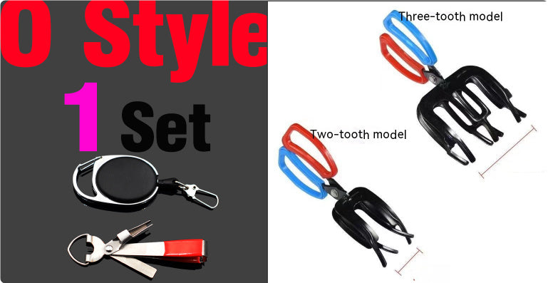 Multifunctional Fish Catching Device Non-lengthened Clip Anti-slip Fishing Control Device